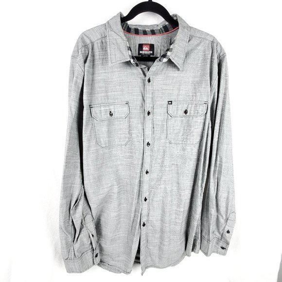 QUIKSILVER | Mens button up shirt size XXL - Picture 1 of 7